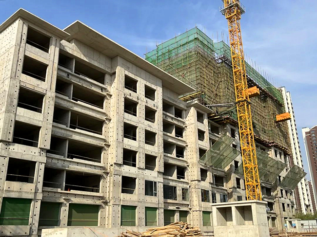 文明之花工地开 项目建设有“颜值”